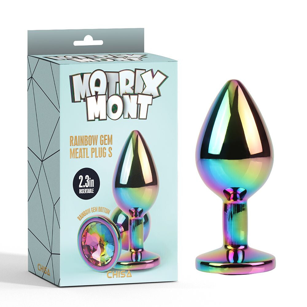 Plug Anale Rainbow Gem Ø 2,7 cm - immagine 5