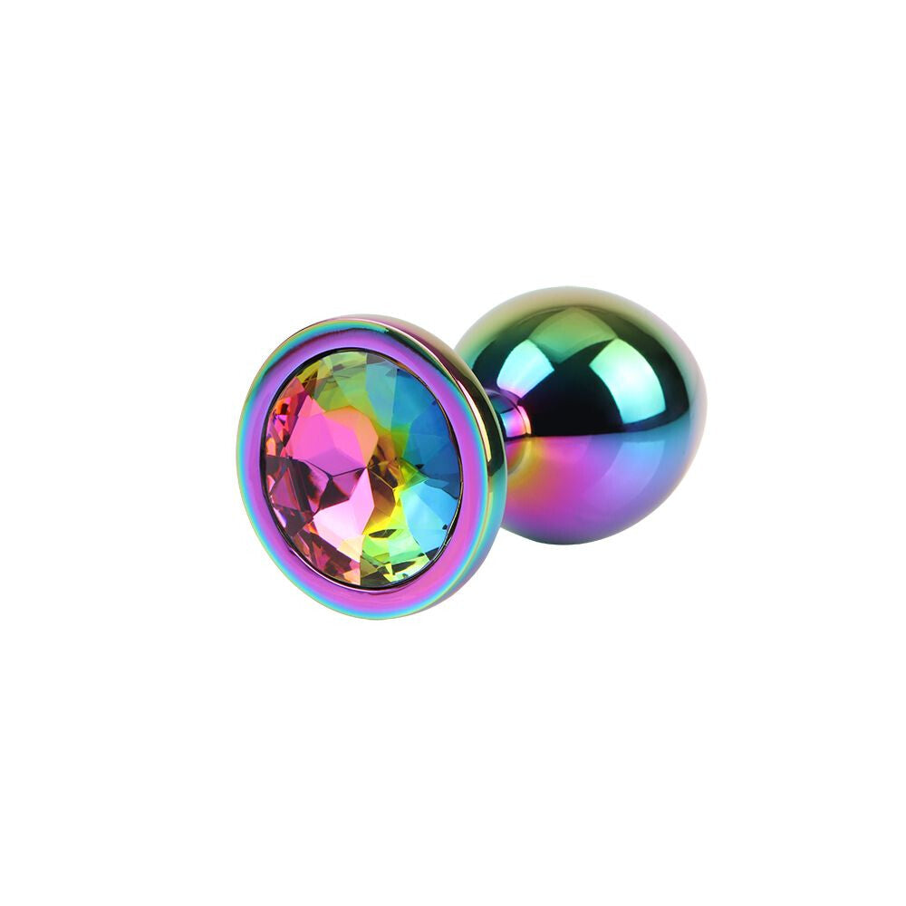 Plug Anale Rainbow Gem Ø 3,3 cm - immagine 1