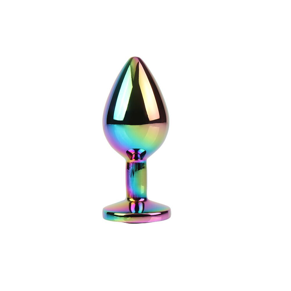 Plug Anale Rainbow Gem Ø 3,3 cm - immagine 4