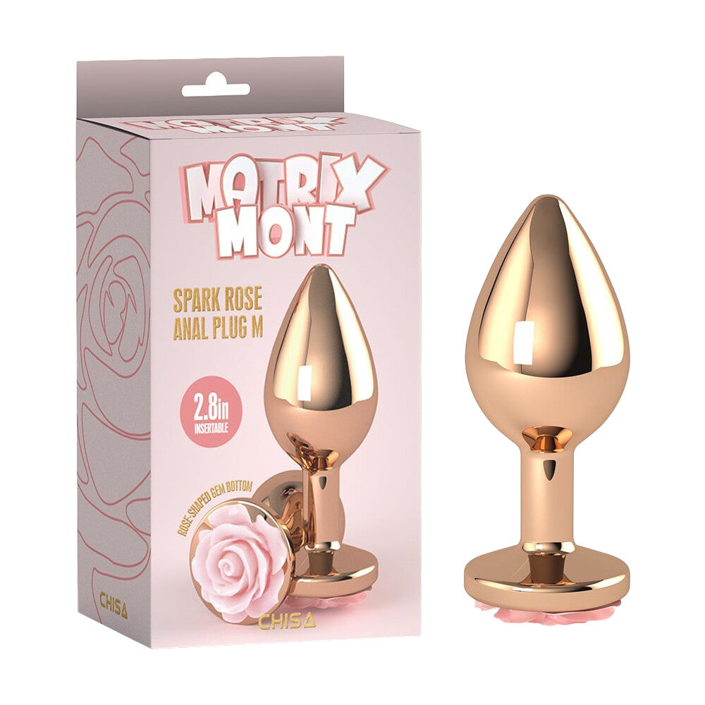 Plug Anale Spark Rose Ø 3,3 cm - immagine 6
