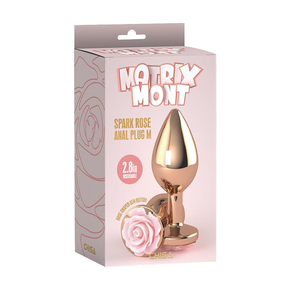 Plug Anale Spark Rose Ø 3,3 cm - immagine 5