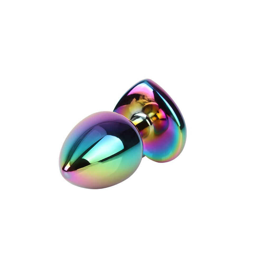 Plug Anale Rainbow Heart Gem Ø 2,7 cm - immagine 2