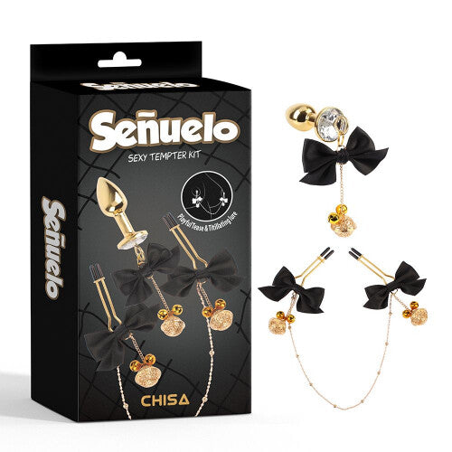 Pinzette per Capezzoli Sexy Tempter Kit - immagine 7