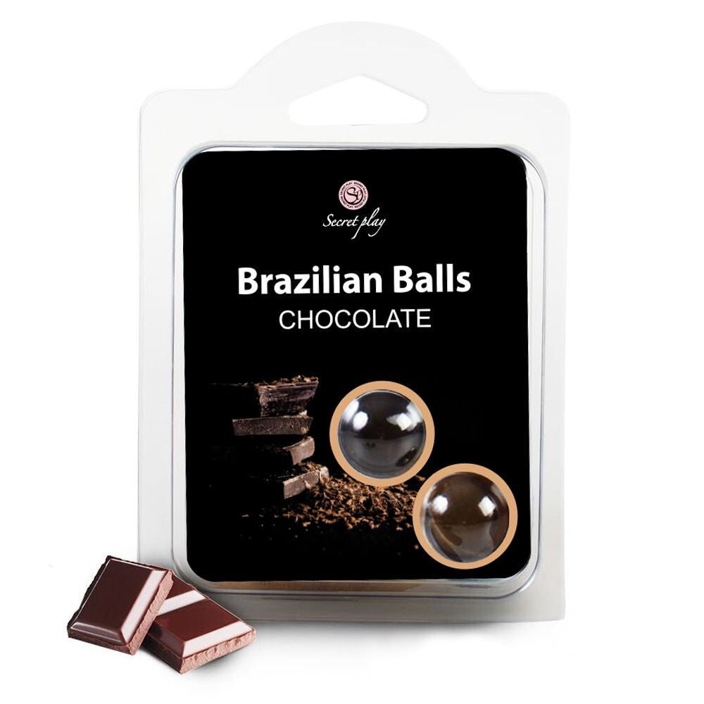 Olio Massaggio Brazilian Balls Cioccolato - immagine 1