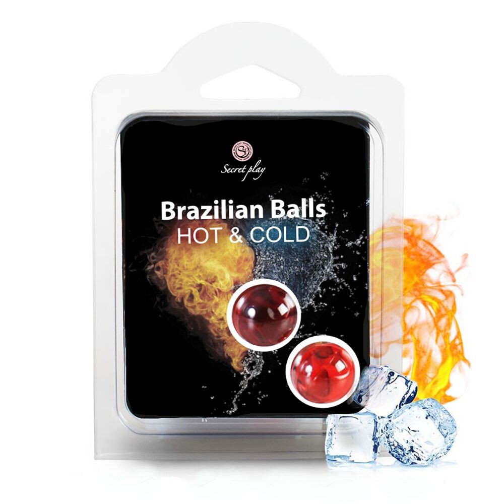 Olio Massaggio Brazilian Balls Effetto Caldo Freddo - immagine 1