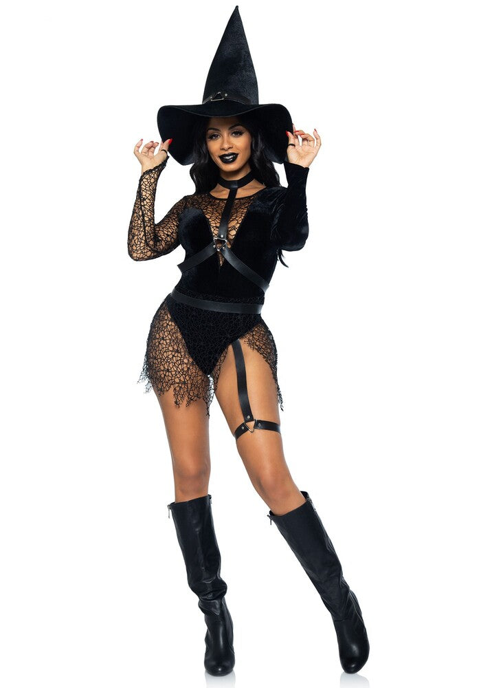 Costume Strega Sexy Crafty Witch - immagine 3