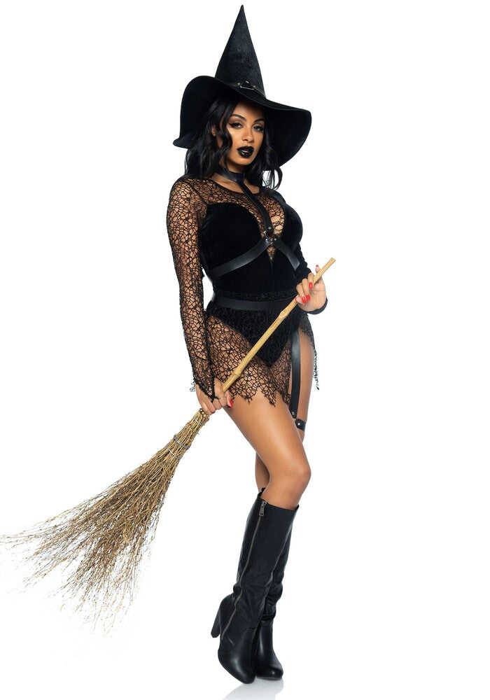 Costume Strega Sexy Crafty Witch - immagine 4
