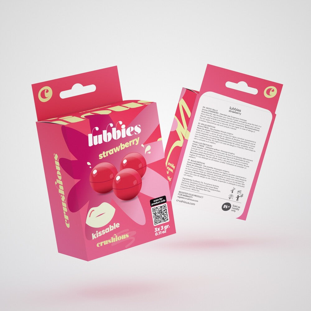 Olio Massaggio Brazilian Balls Fragola - immagine 5