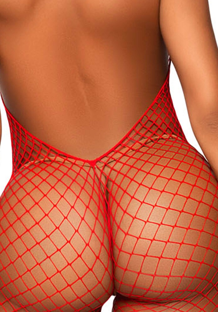 Tuta Sexy Racer Rosso - immagine 4