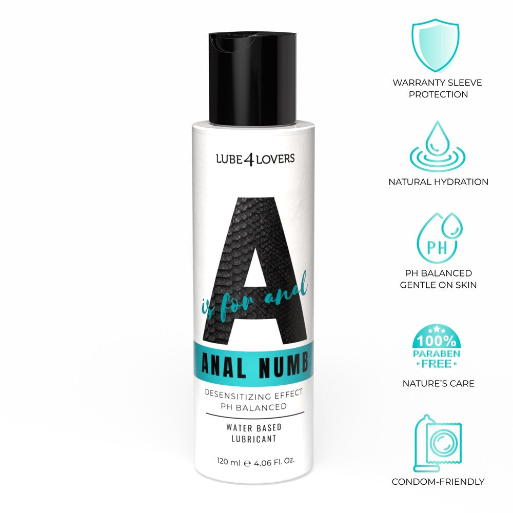 Lubrificante Anale A is for Anal Numb 120 ml - immagine 1