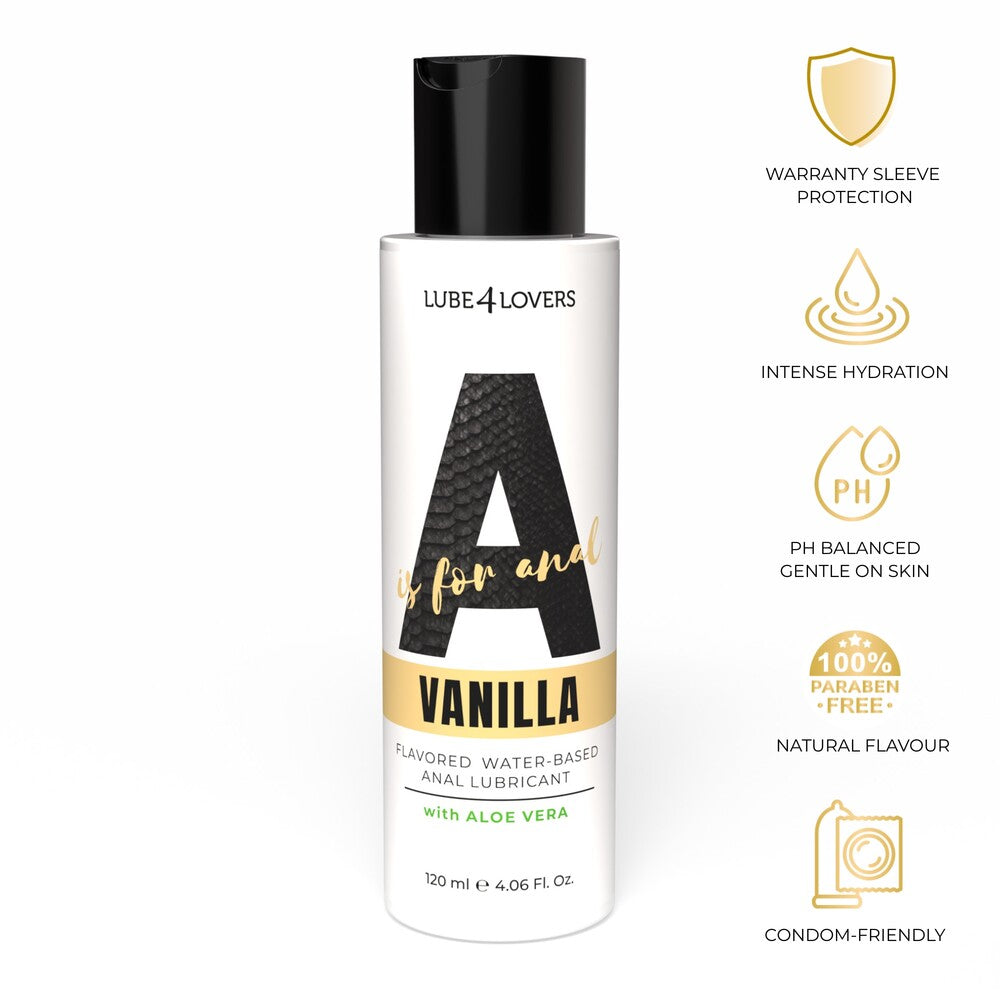 Lubrificante Anale A is for Vanilla 120 ml - immagine 1