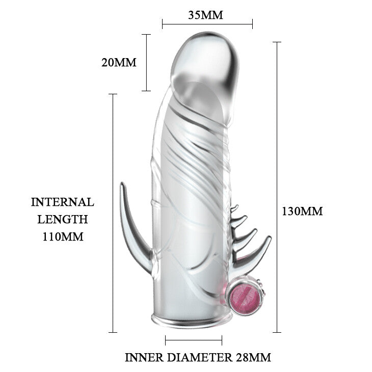 Guaina e Prolunga Pene Sleeves Magic 13 cm - immagine 6