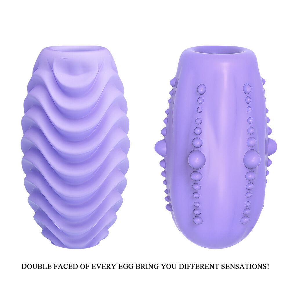 Masturbatore Double Sided Egg - immagine 24
