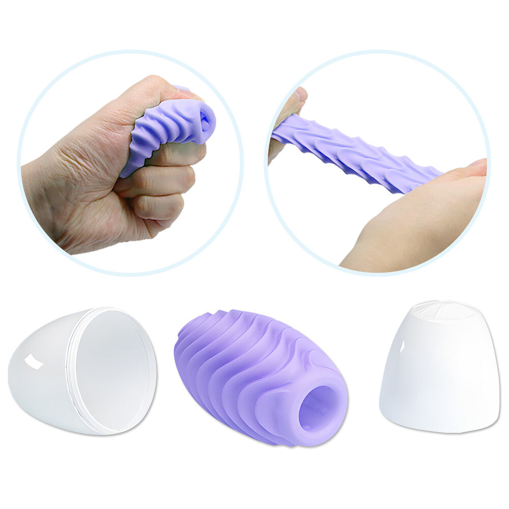Masturbatore Double Sided Egg - immagine 26