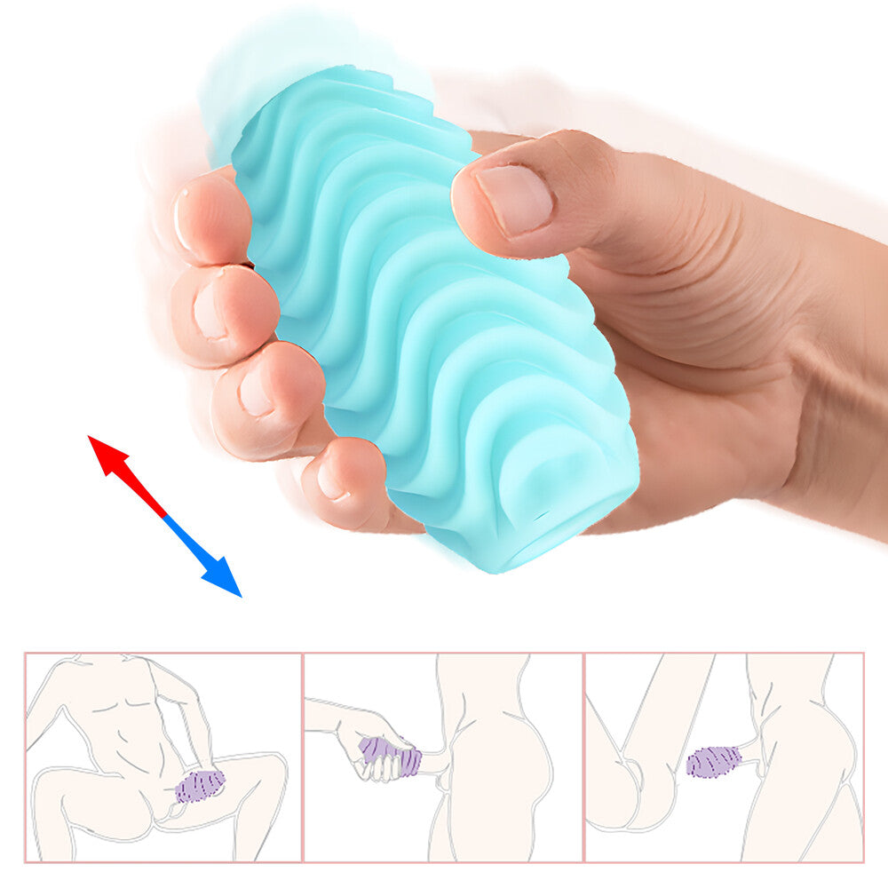 Masturbatore Double Sided Egg - immagine 7