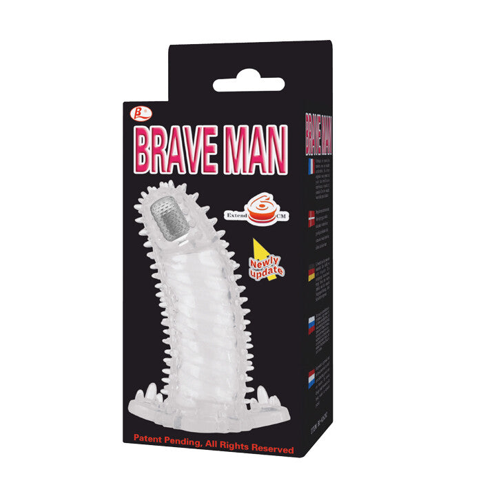 Guaina e Prolunga Pene Brave Man - immagine 6