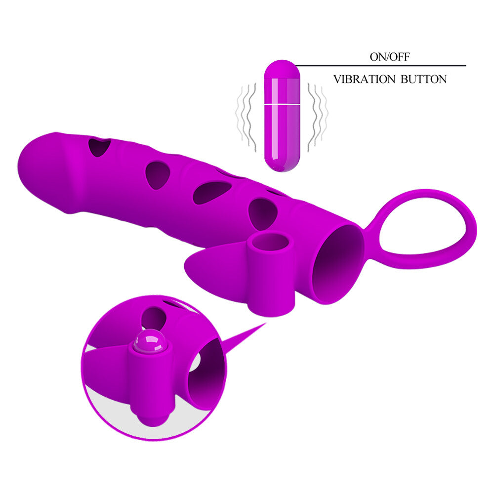 Guaina e Prolunga Pene Vibe Xtender 15 cm - immagine 5