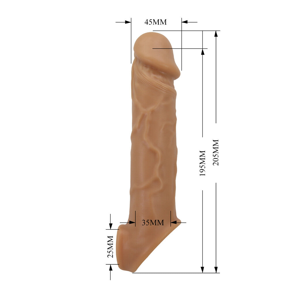 Guaina e Prolunga Pene Lionel 20,5 cm - immagine 8
