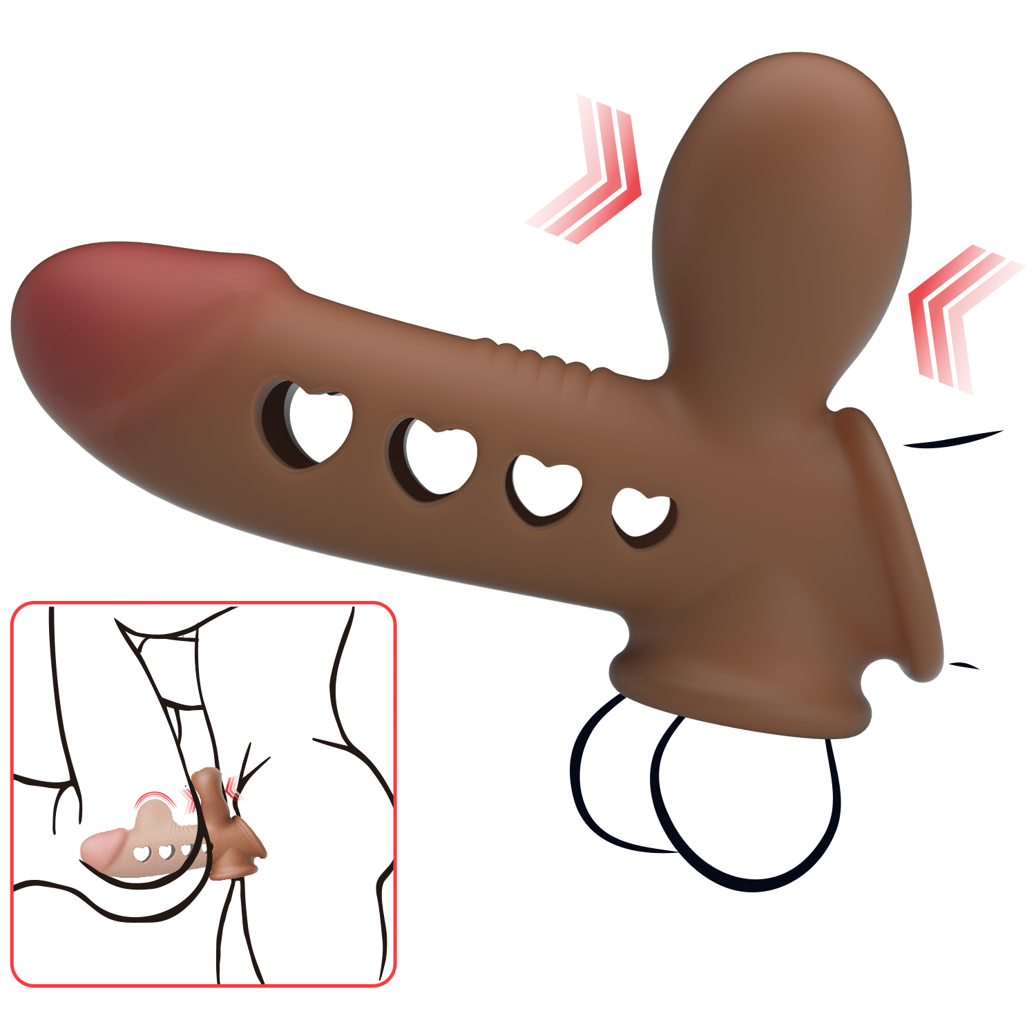 Guaina e Prolunga Pene Tyronn - immagine 2