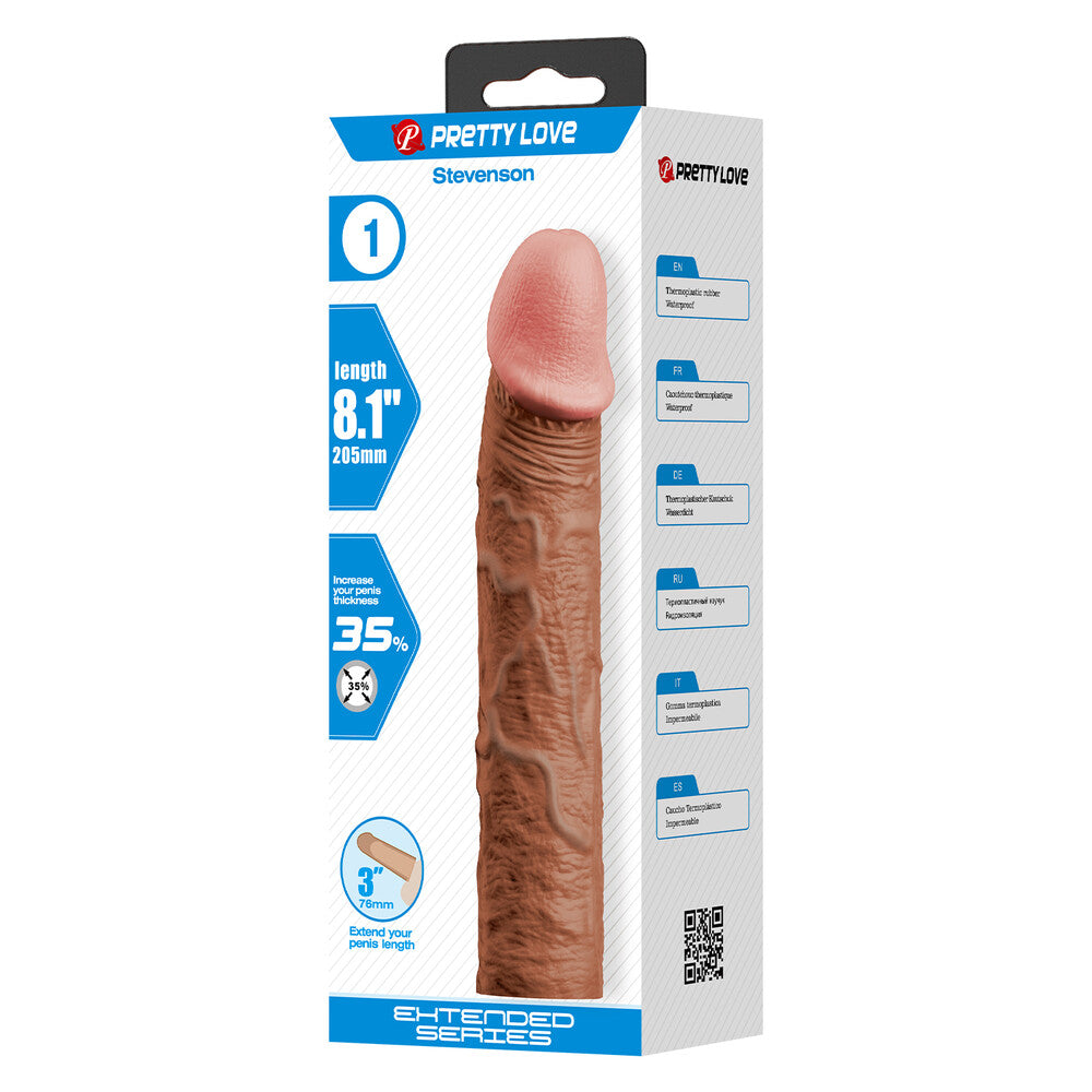 Guaina e Prolunga Pene Stevenson 20,5 cm - immagine 12