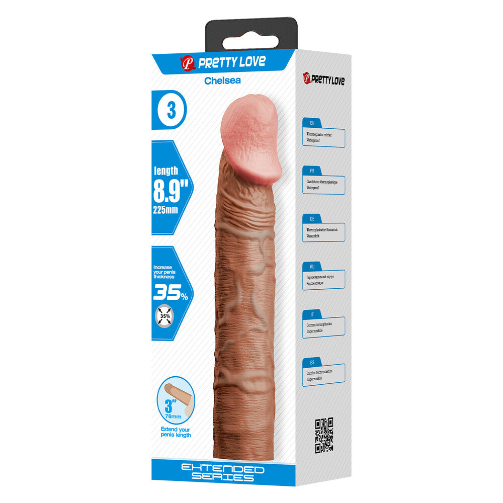 Guaina e Prolunga Pene Chelsea 22,5 cm - immagine 12