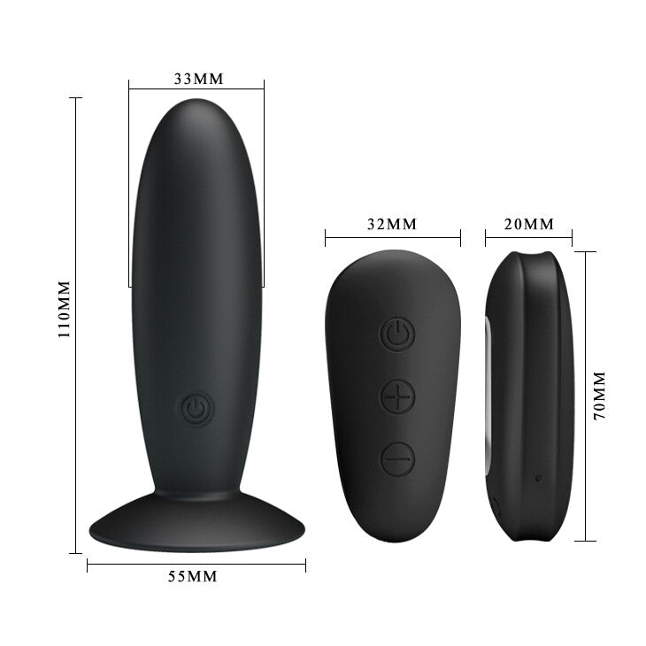 Vibratore Anale Remote Control Raven - immagine 6