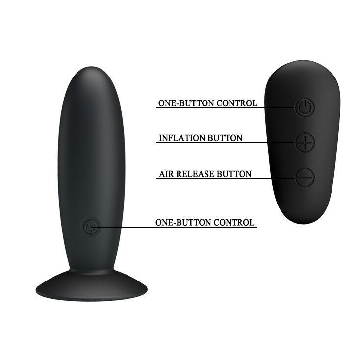 Vibratore Anale Remote Control Raven - immagine 7