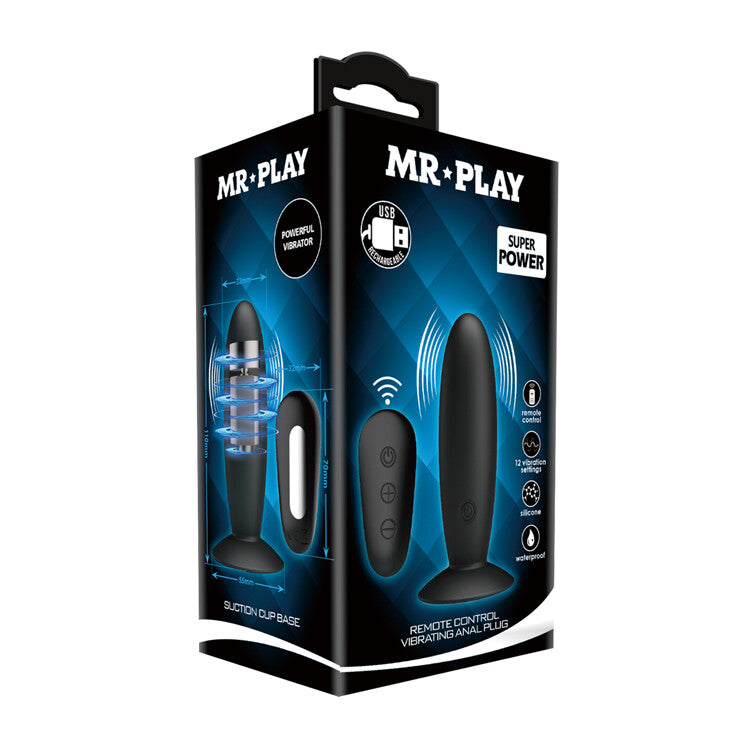 Vibratore Anale Remote Control Raven - immagine 9