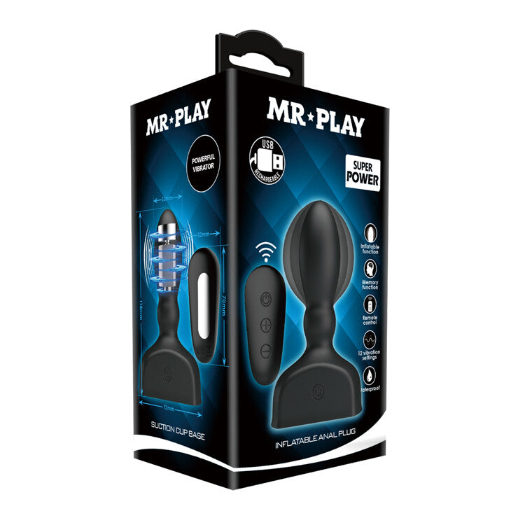 Vibratore Anale Inflatable Pulse - immagine 9