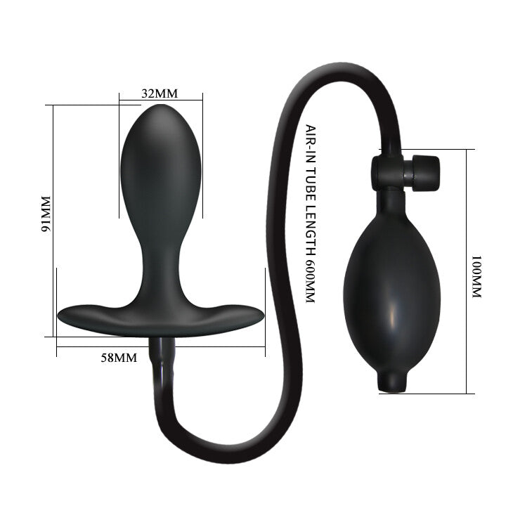 Plug Anale Gonfiabile Inflation - immagine 7
