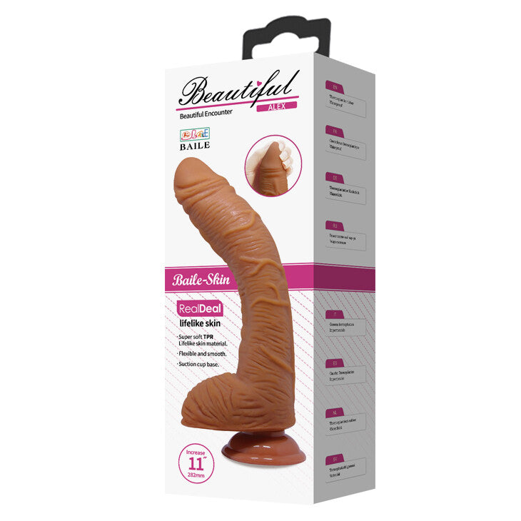 Dildo XXL Beautiful Alex 28 cm - immagine 9