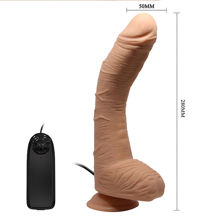 Dildo XXL Beautiful Vibrant Alex 25 cm - immagine 8