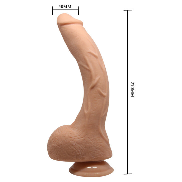 Dildo XXL Beautiful Vibrant Jack 27 cm - immagine 7