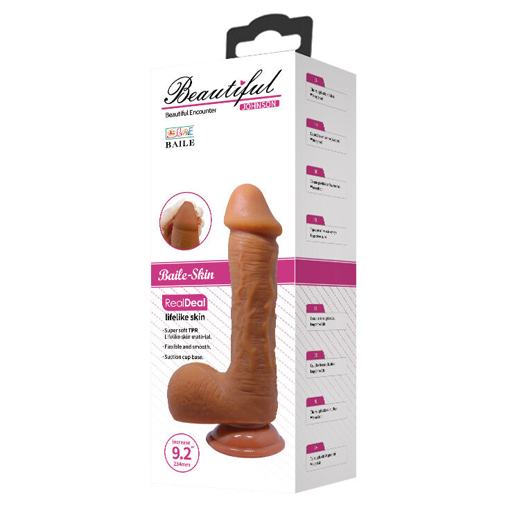 Dildo Realistico Beautiful Johnson 23,4 cm - immagine 9