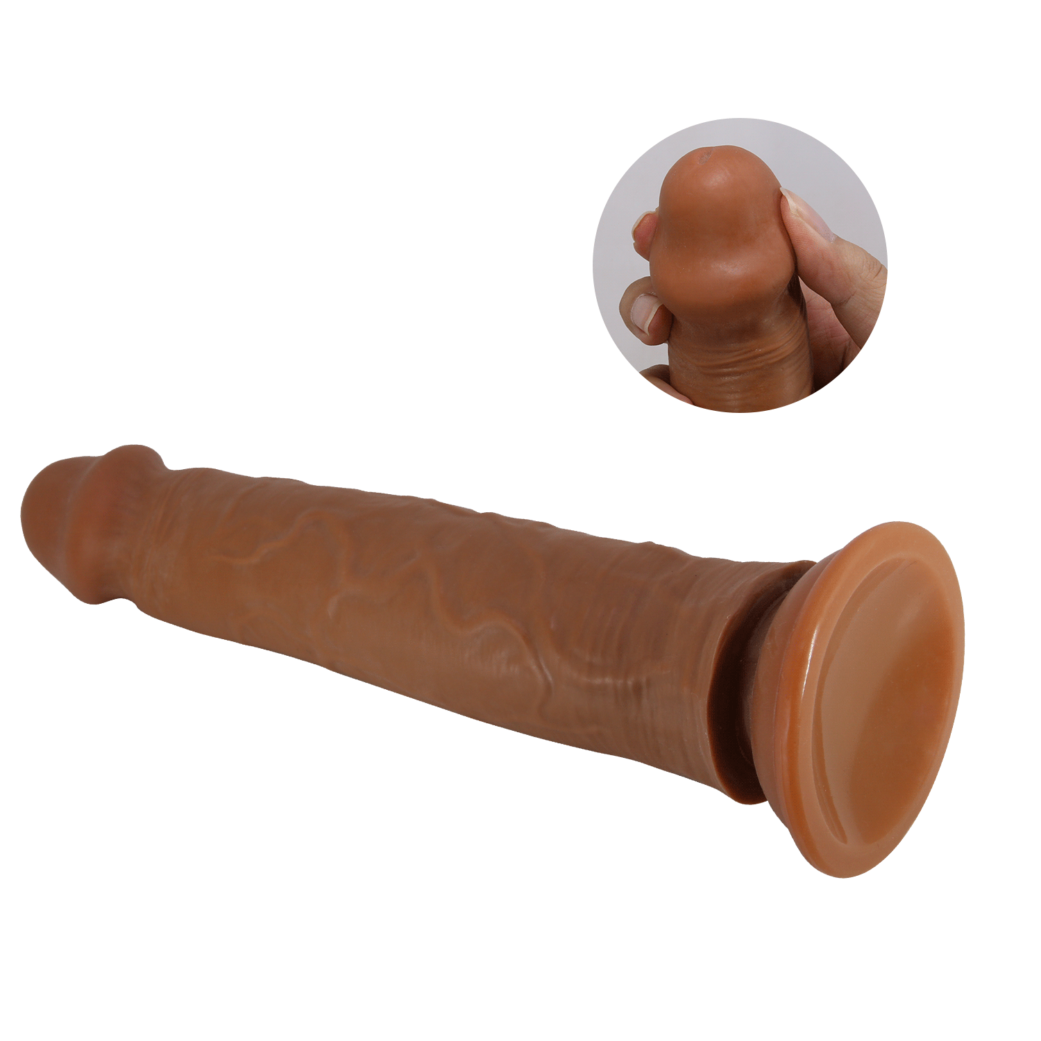 Dildo XXL Sharife 25,4cm - immagine 3