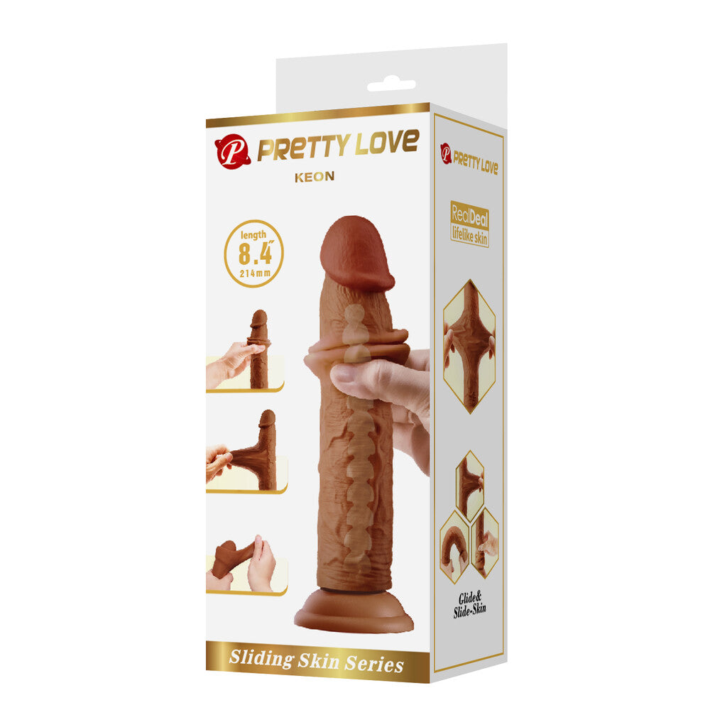 Dildo Realistico Keon 21,4 cm - immagine 11