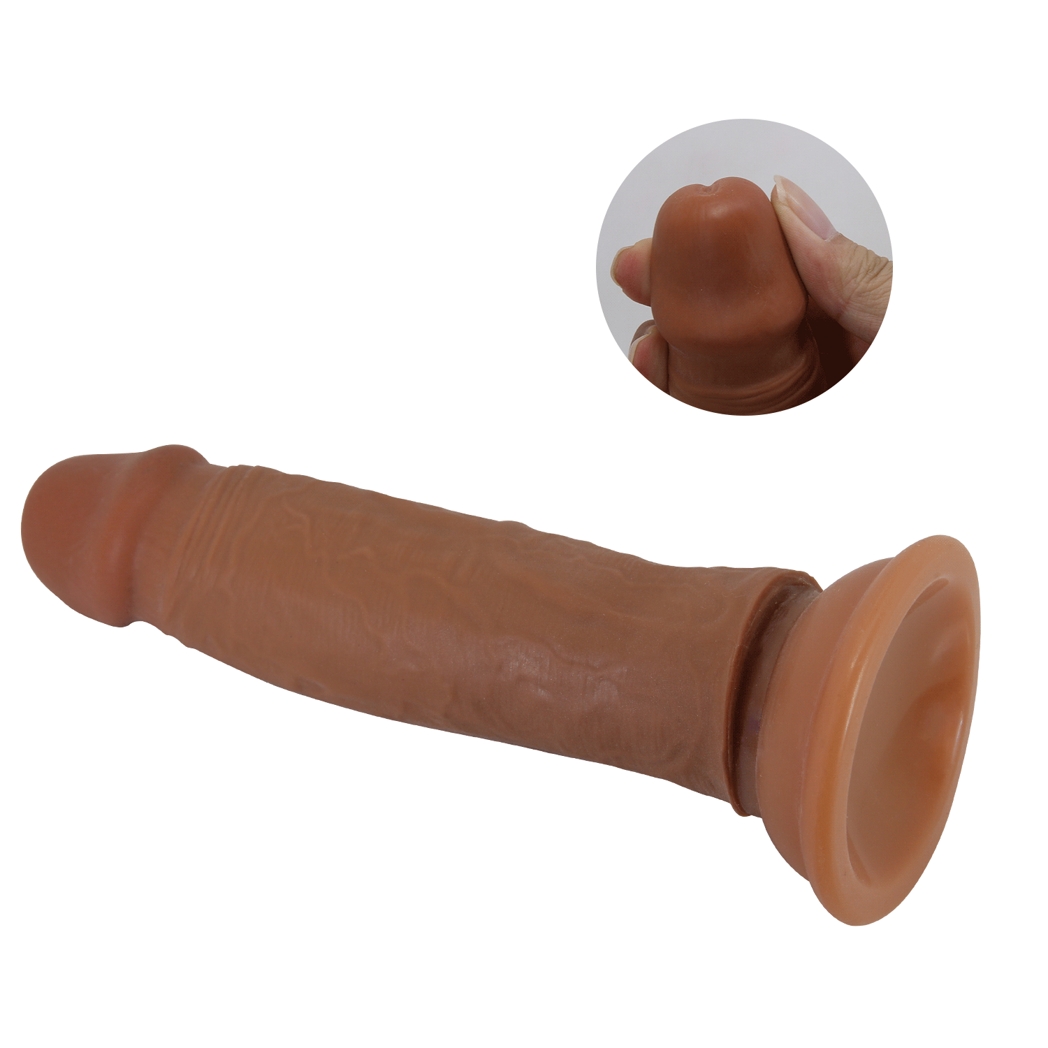 Dildo Realistico Quentin 18,4 cm - immagine 3