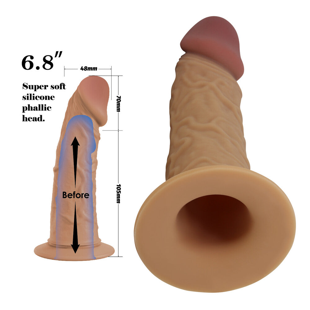 Strap On Vibrante Draven 17,5 cm - immagine 5