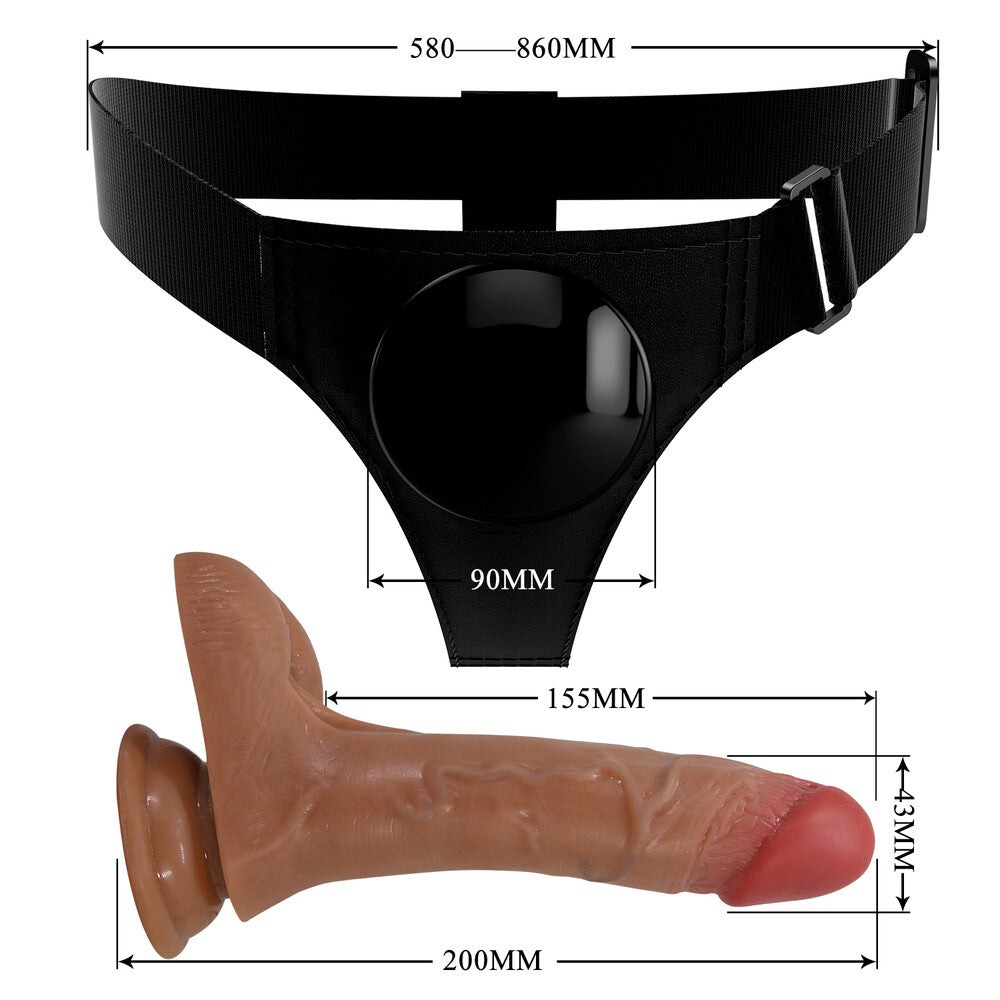 Strap On Vibrante Oher 20 cm - immagine 8
