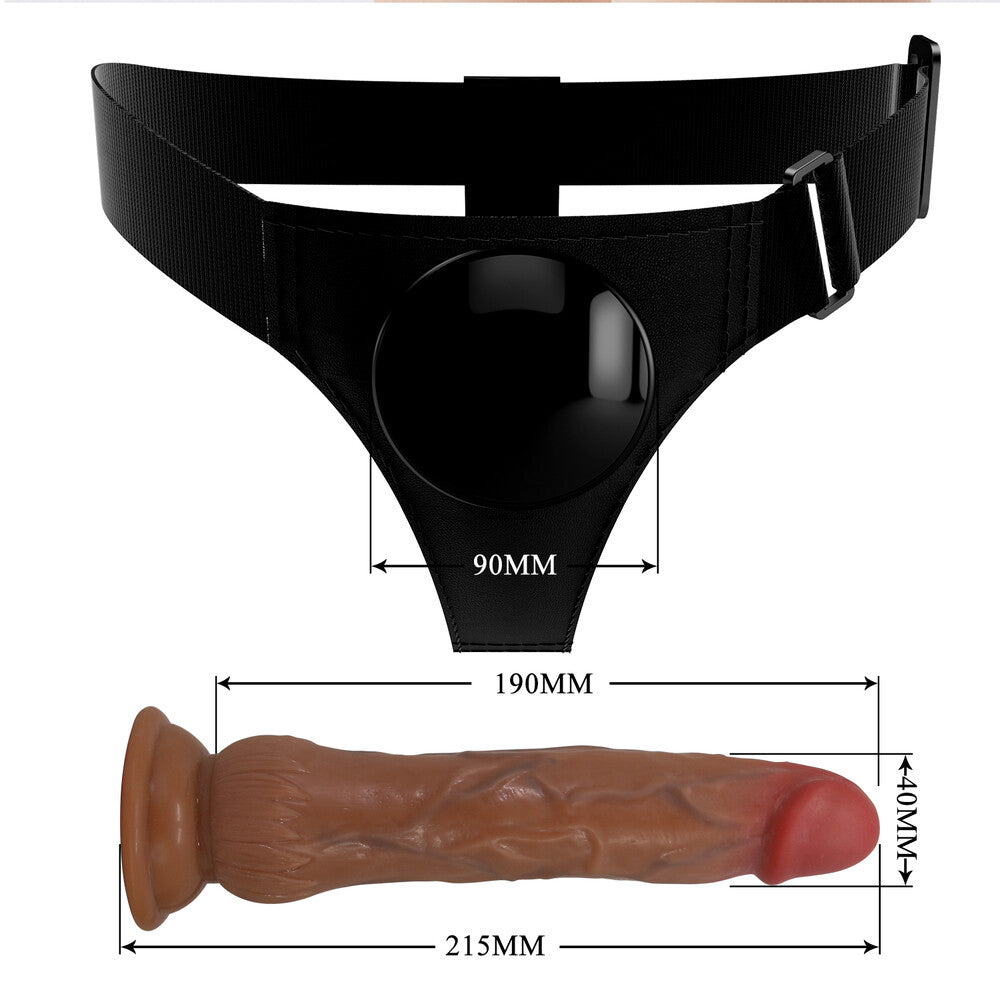 Strap On Eiaculante Kyton 21,5 cm - immagine 8