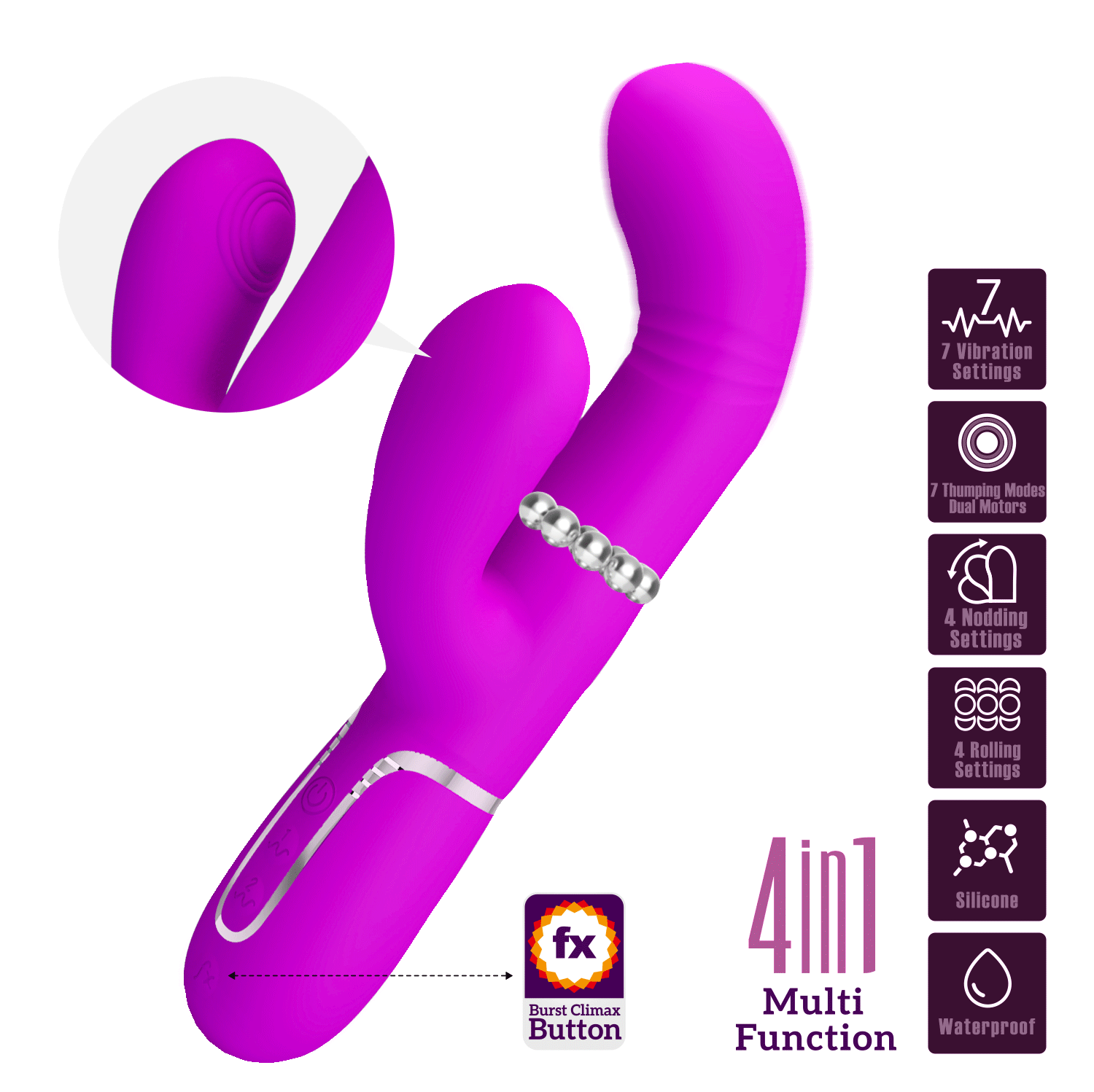 Vibratore Rabbit Mariana - immagine 2
