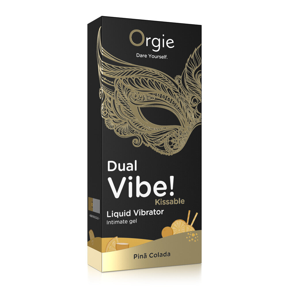 Vibratore Liquido Dual Vibe Pina Colada 15ml - immagine 4