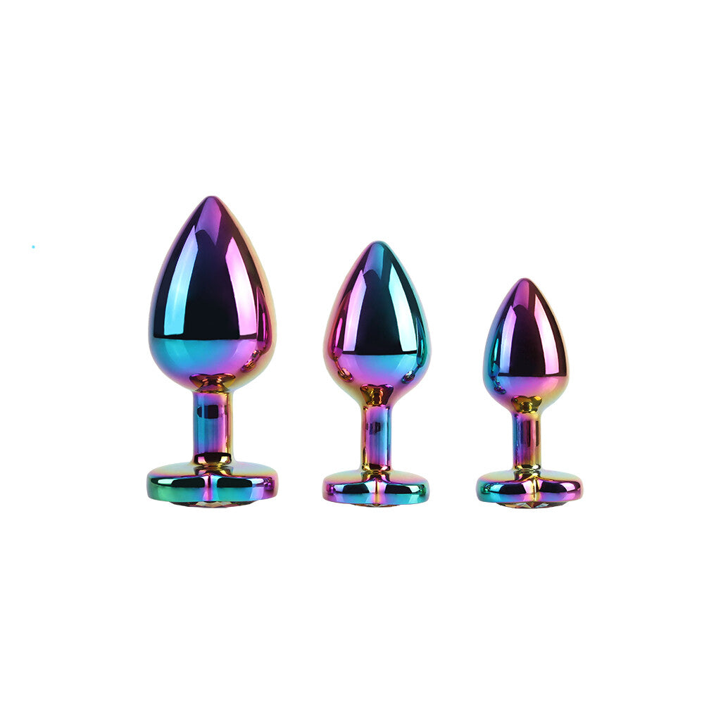 Rainbow Heart Set Plug Anali