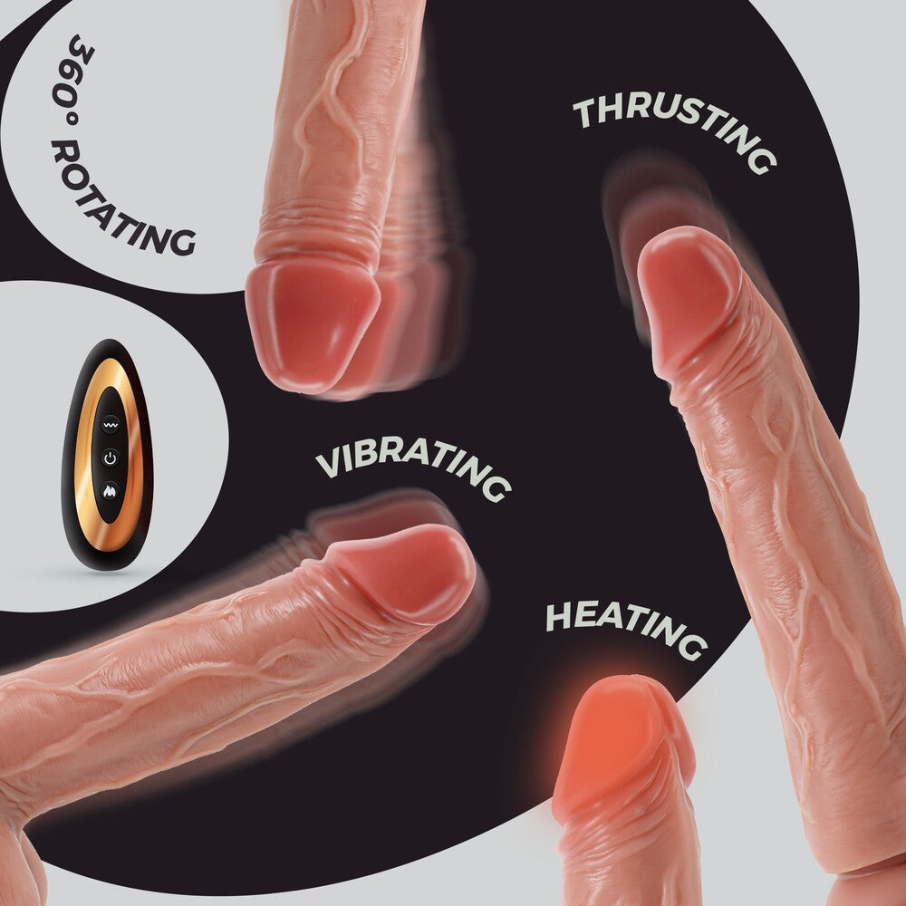 Vibratore Realistico Inviktus 23 cm - immagine 9