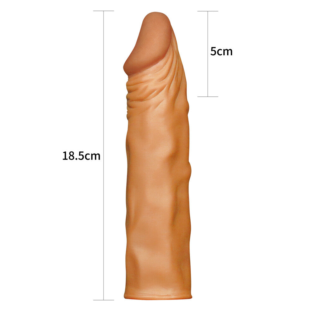 Guaina e Prolunga Pene Glory 18,5 cm - immagine 3