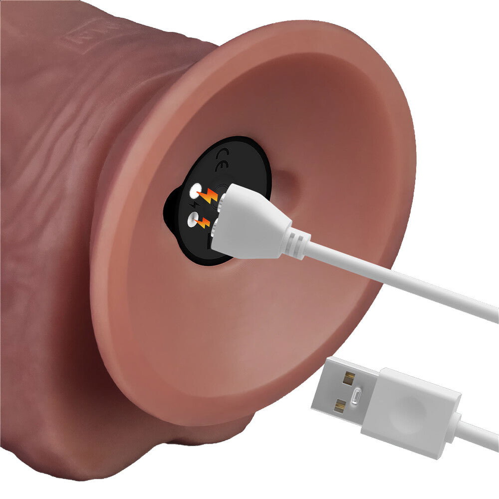 Vibratore Realistico Power Cock Silken - immagine 11