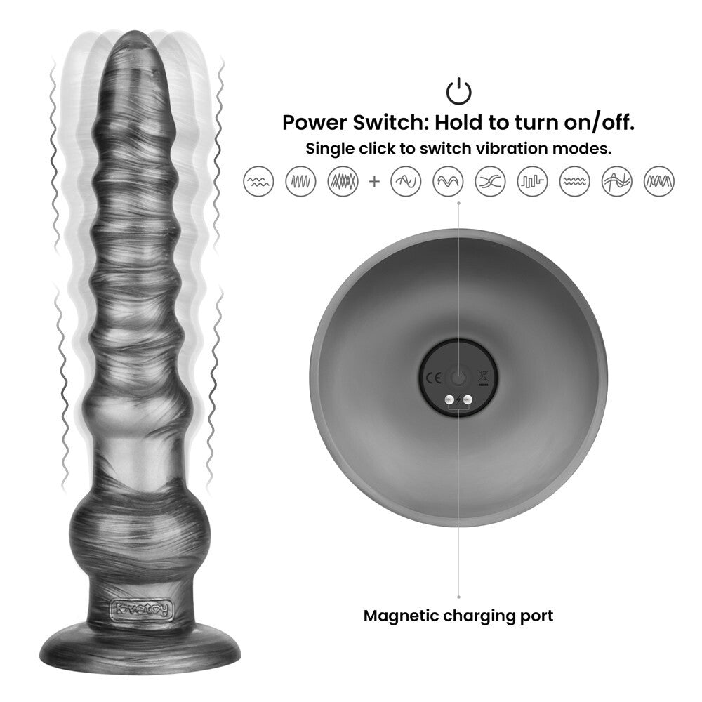 Dildo XXL Vibrax Slider Oblivion - immagine 9