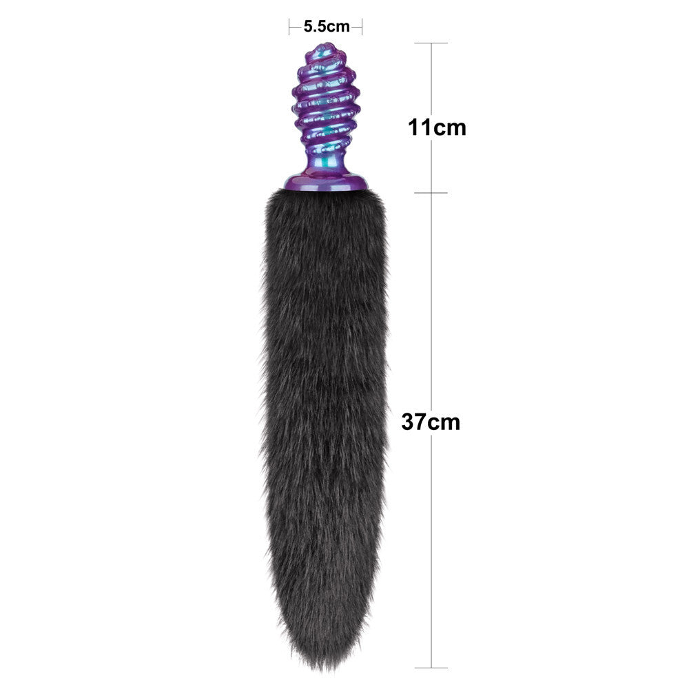 Plug Anale con Coda MystiTail 11 cm - immagine 2