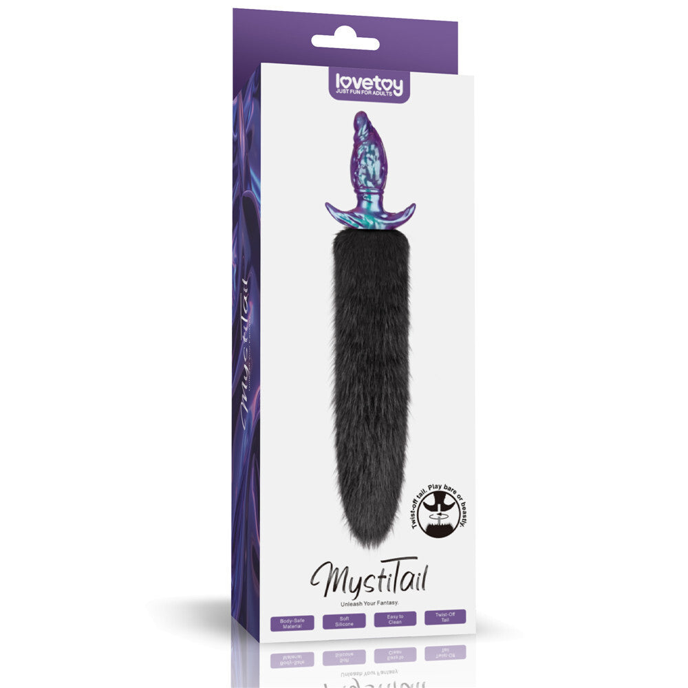 Plug Anale con Coda MystiTail 14 cm - immagine 1
