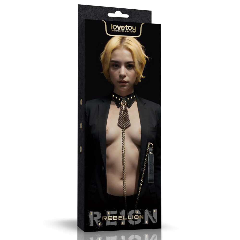 Collare Bondage Rebellion Knot - immagine 2